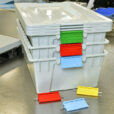 MR Plast transportbak, -deksel & handvatten